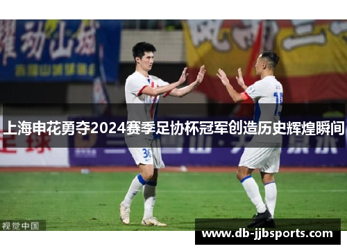 上海申花勇夺2024赛季足协杯冠军创造历史辉煌瞬间